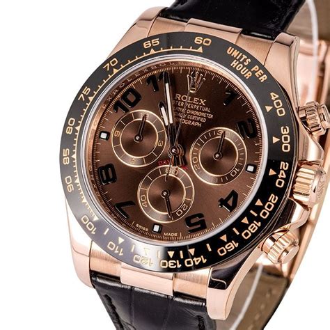 rolex daytona or rose chocolat|chocolate rolex watch price.